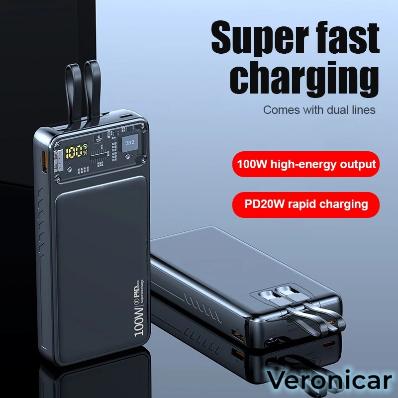 Jual Power Bank Awet Tahan Lama 100W Power Bank Fast Charging Power