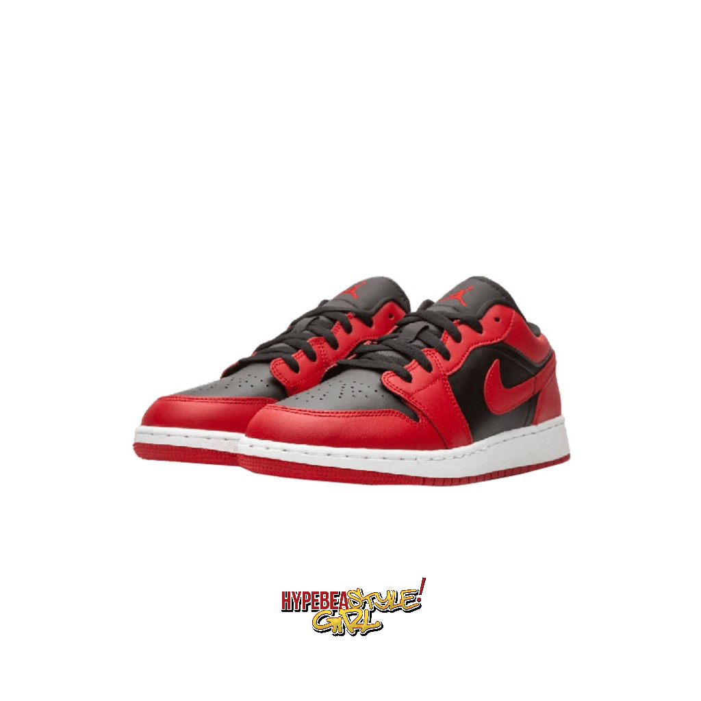 Jual AIR JORDAN 1 LOW VARSITY RED/REVERSE BRED (GS) Shopee Indonesia