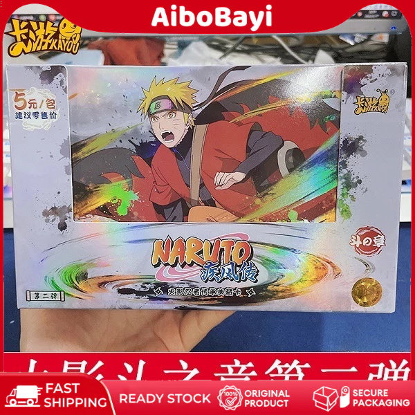 Jual ⭐100%ORI/COD⭐20 Pack 1 Box Card Naruto Kayou Tier 3 Kartu Naruto ...