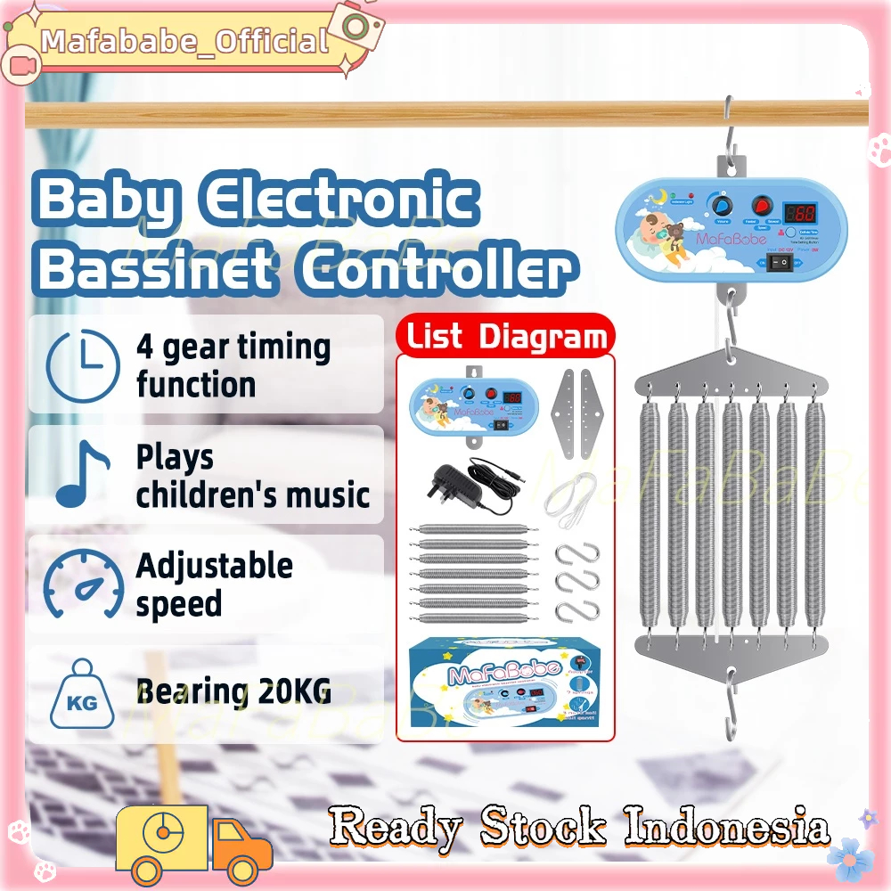 Jual Mafababe Mesin Ayunan Elektrik/ Ayunan Listrik Baby Cradle Bayi ...