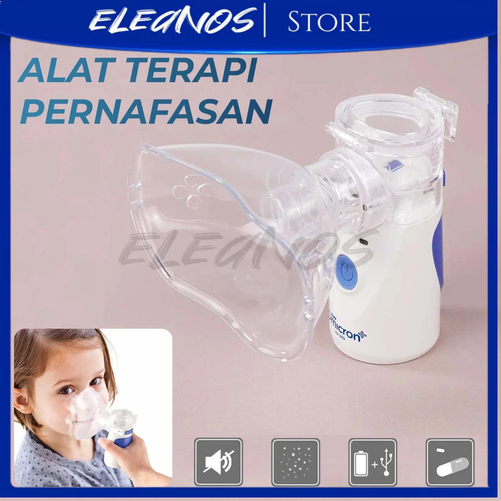 Jual 【COD】Terapi Pernafasan Nebulizer Portable Mesh Alat Uap Bantu ...