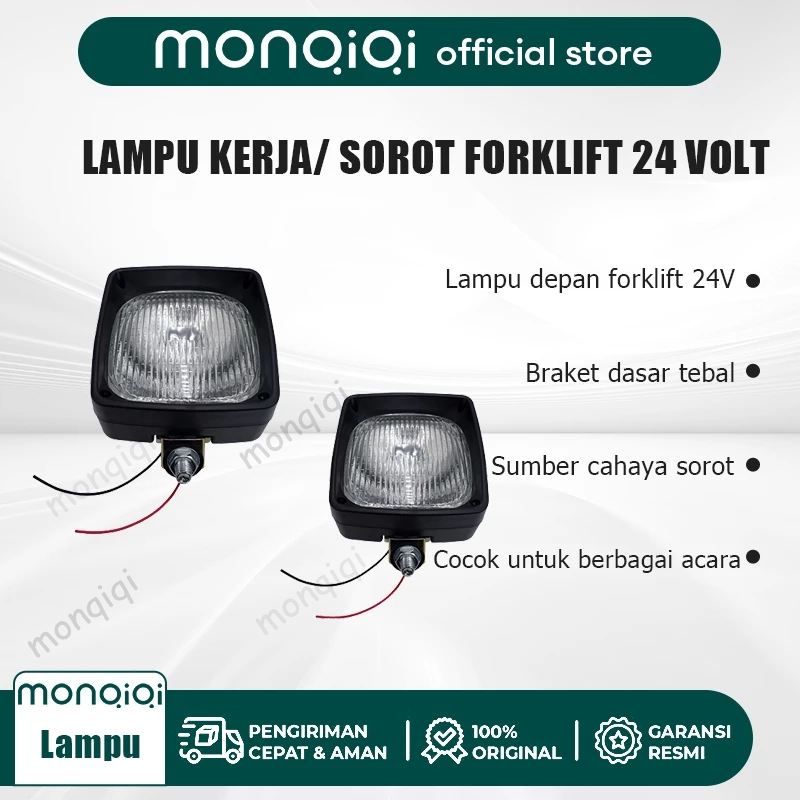 Jual Monqiqi Lampu Kerja Sorot Forklift Dan Alat Berat Hallogen Volt Lampu Kerja Alat Berat