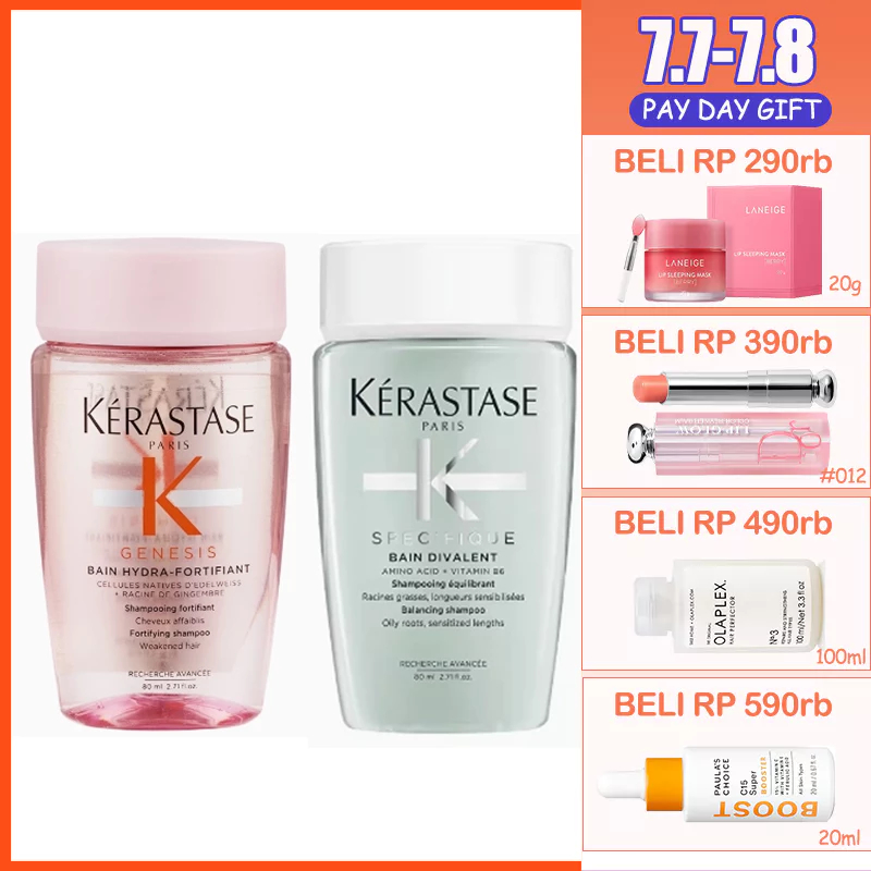 Jual Kérastase Genesis Bain HydraFortifiant Shampoo (80ml) Sampo