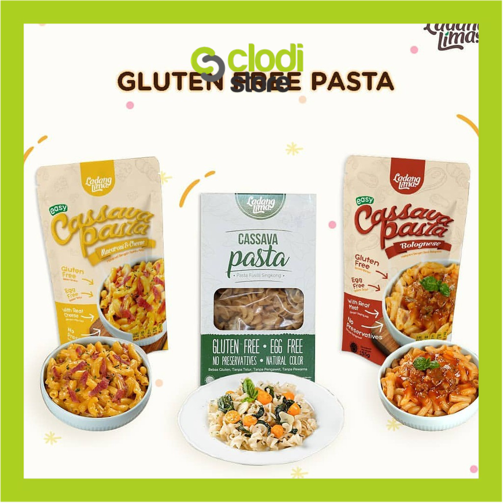 Jual Ladang Lima Cassava Pasta Mac & Cheese dan Original pasta mpasi