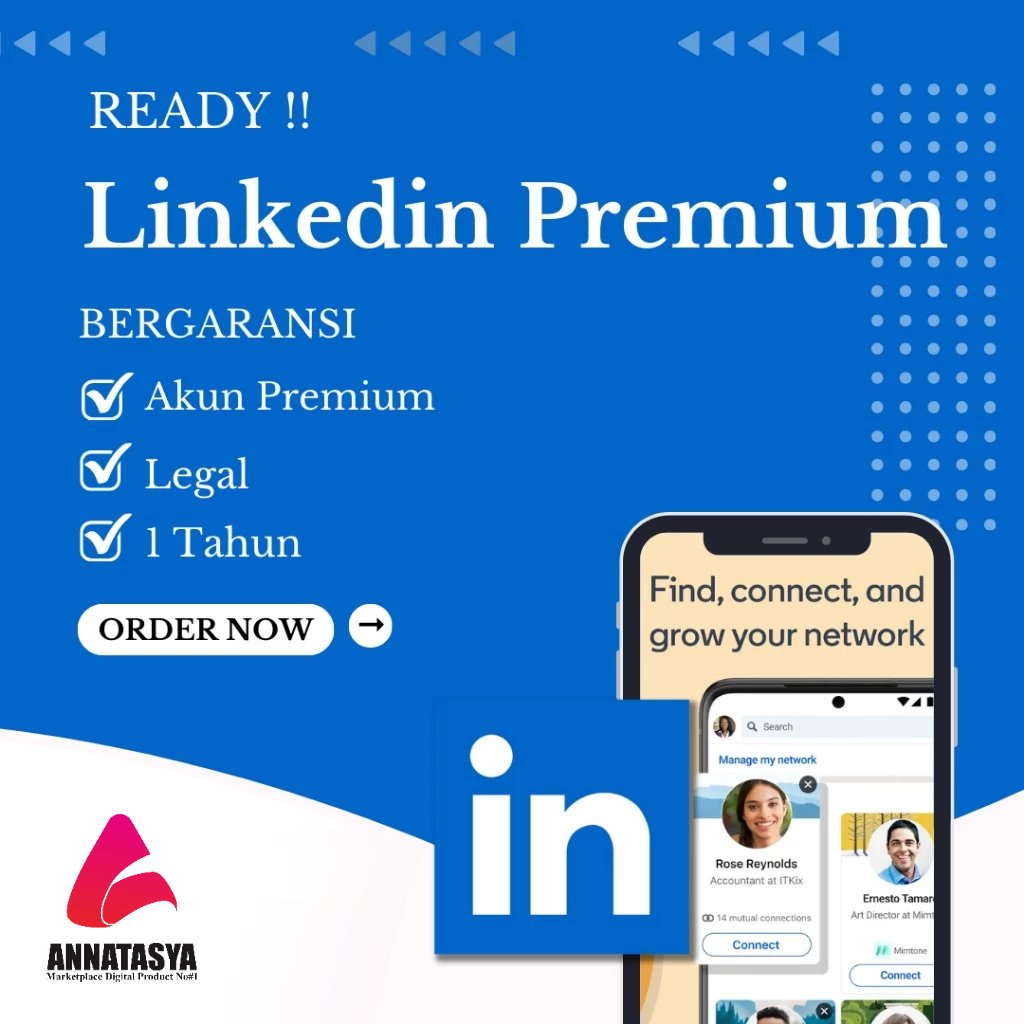 Jual Linkedin Premium Premium 1 Tahun Murah Bergaransi | Shopee Indonesia