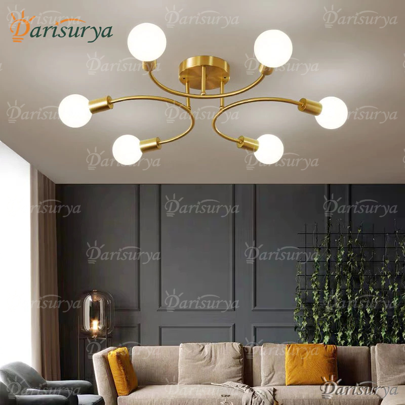 Jual Lampu Plafon Lampu Hias Rumah Ruang Tamu Kamar Minimalis Tempat