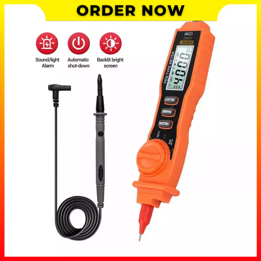 Jual Digital Pena Multimeter Voltage Tespen Tester Alat Penguji ...