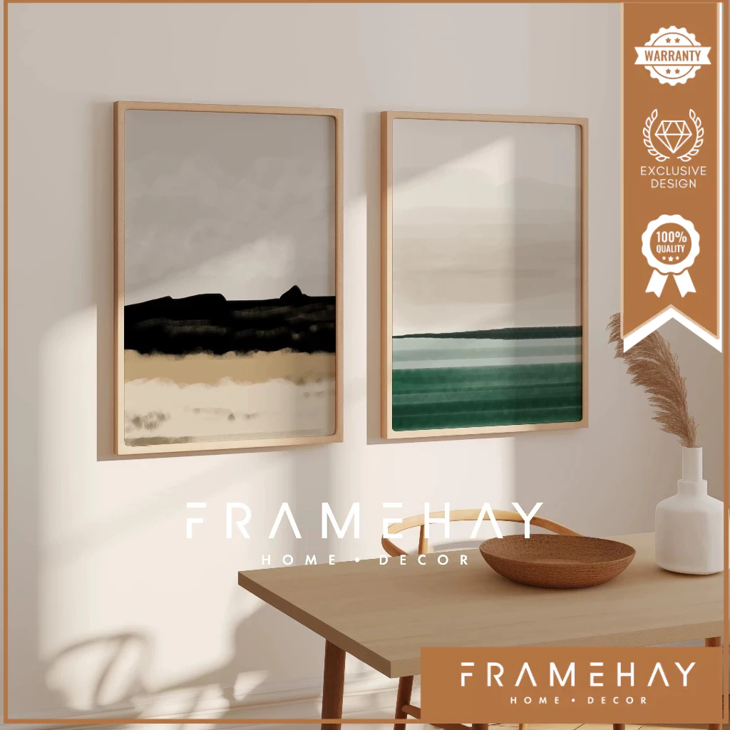 Jual Framehay Lukisan Dinding Abstrak Hiasan Dinding minimalis ...