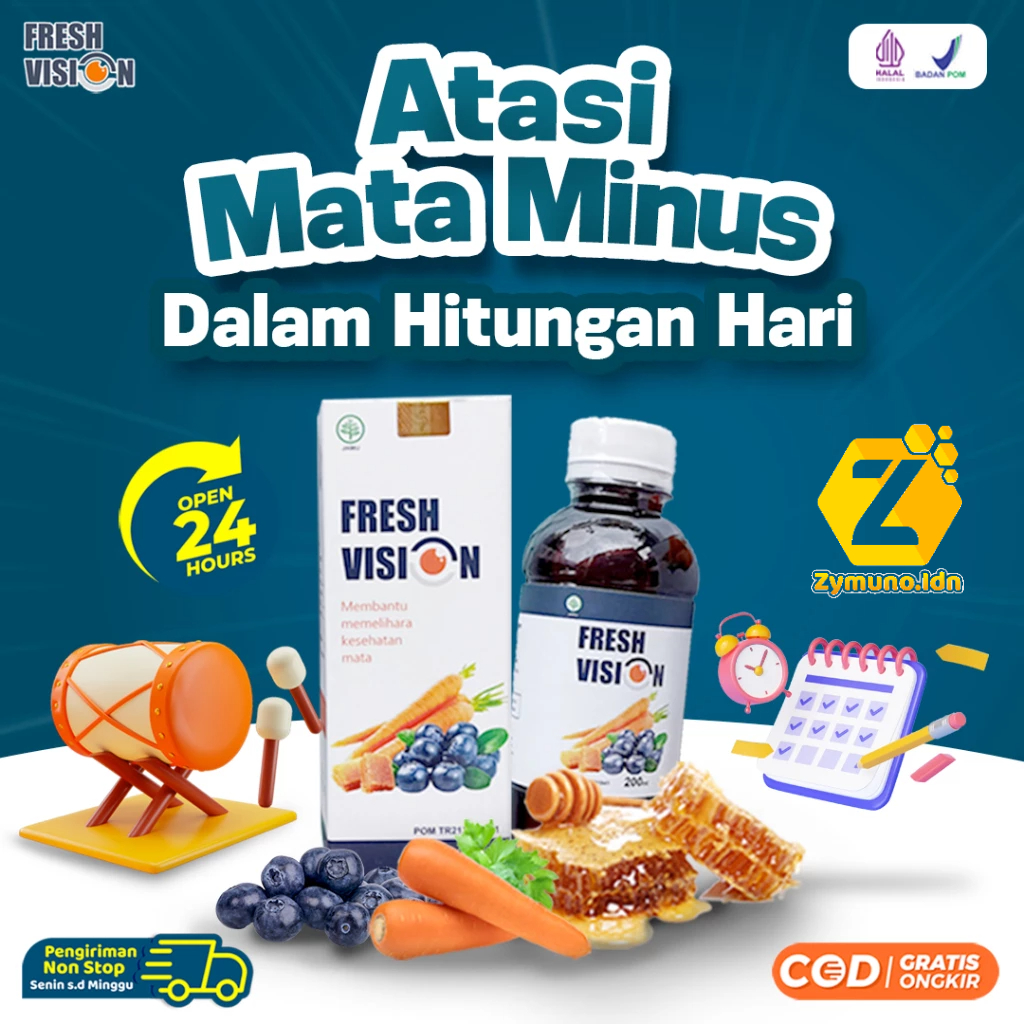 Jual Madu Fresh Vision || Fres Pres Fision Pision Multivitamin Ampuh ...