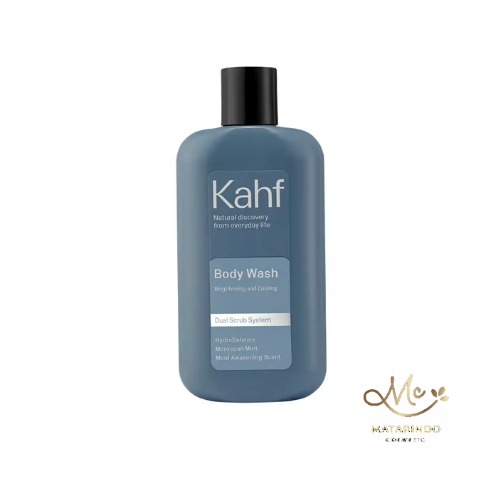 Kahf Body Wash  Brightening and cooling  200 ml [ BIRU ]