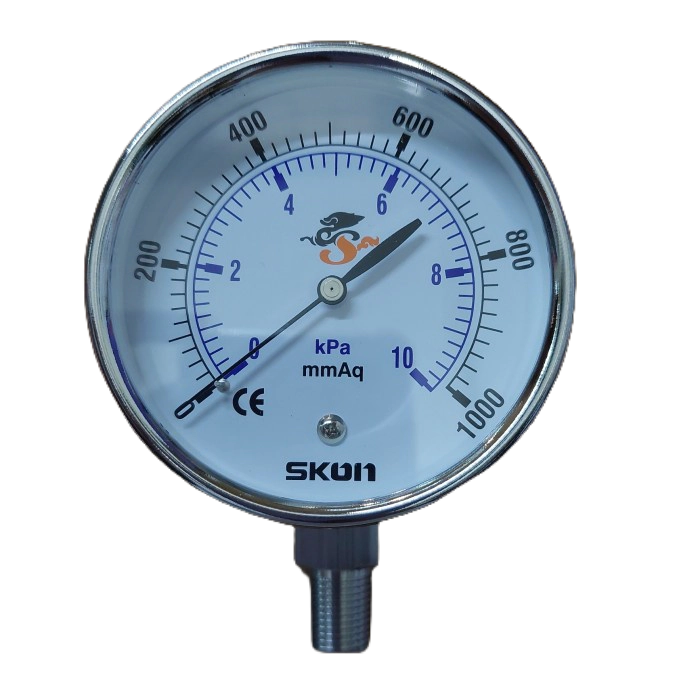 Jual Promo Low Pressure Gauge Manometer Gas Kpa Mmaq 3 Inch Terbaru ...