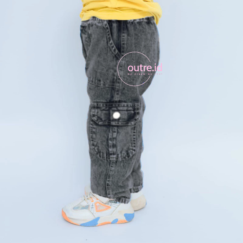 Jual Celana Cargo Jeans Anak Laki-Laki Usia 1-7 Tahun - Bawahan Panjang ...