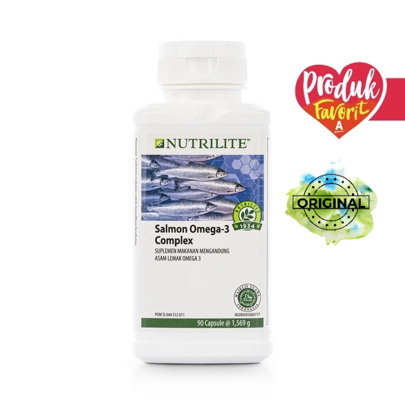 Jual Nutrilite Salmon Omega 3 Complex/AMWAY ORIGINAL Shopee Indonesia