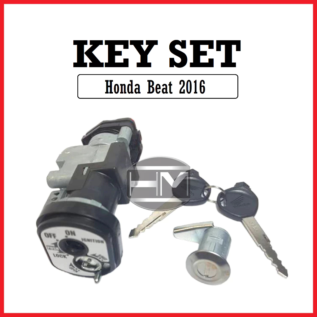 Jual Kunci Kontak atau Key Set BEAT 2016 HONDA 35010-K81-N01 | Shopee ...