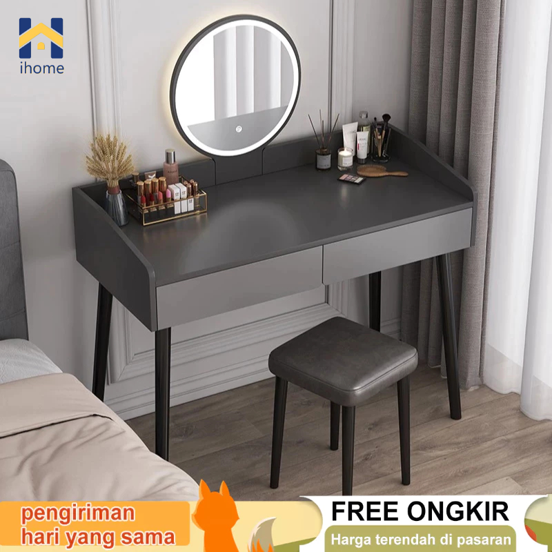 Jual Ih Meja Rias Minimalis Lampu Meja Rias Modern Meja Kosmetik Abu