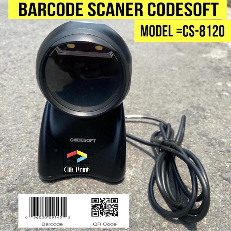 Jual Barcode Scaner CodeSoft Model Cs-8120 | Shopee Indonesia