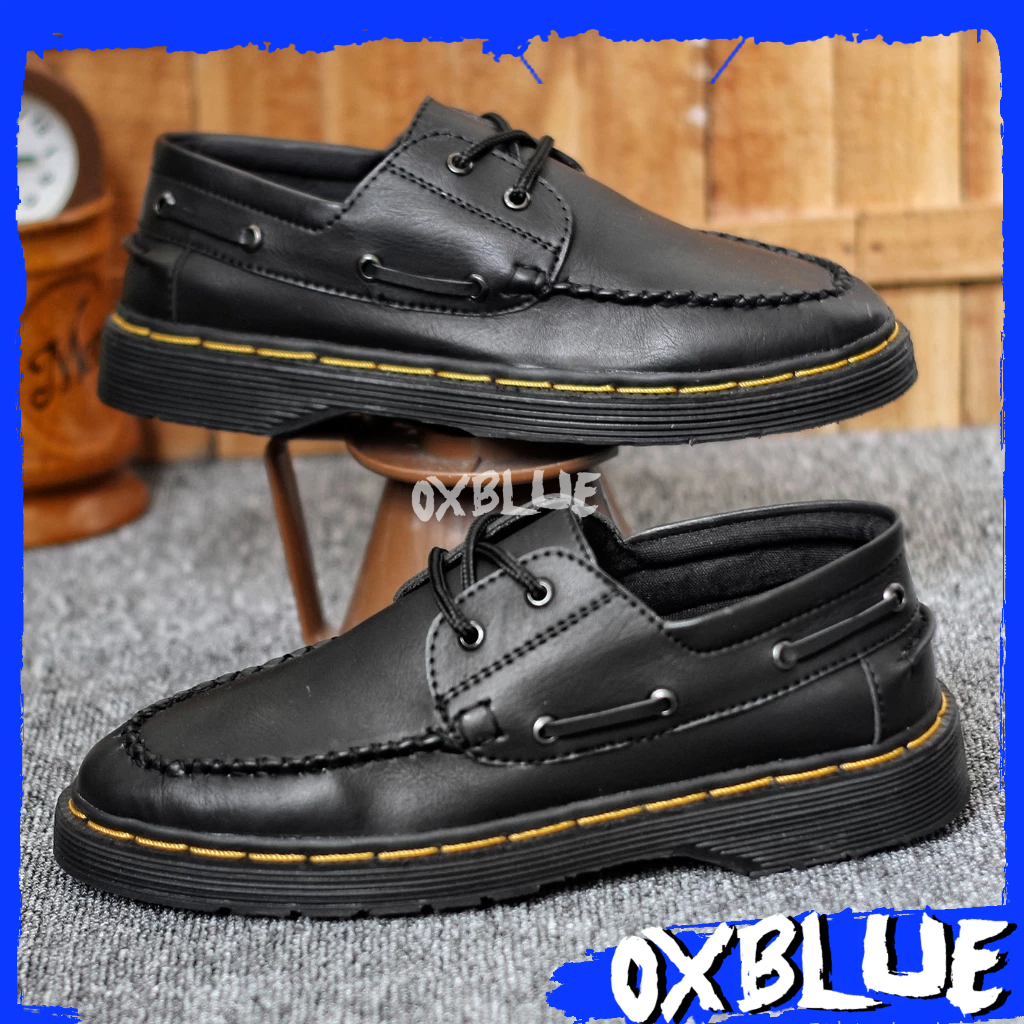 Jual OXBLUE Card - Sepatu Formal Pantofel Hitam Pria Kasual Sekolah ...