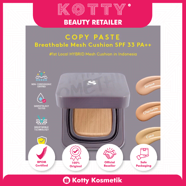Jual Kotty Kosmetik - SOMETHINC - Copy Paste Breathable Mesh Cushion ...