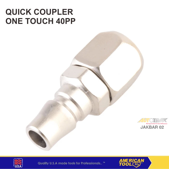 Jual Quick Coupler One Touch 40PP American Tool 8959409 | Shopee Indonesia