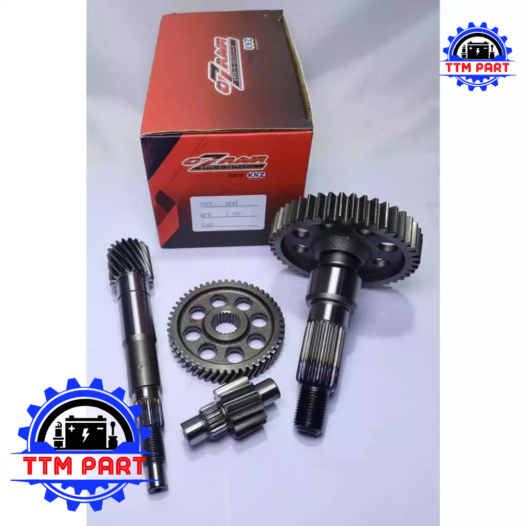 Jual GIGI RASIO SET HONDA BEAT - SPACY - SCOOPY (KVY) OZAWA GEAR ...