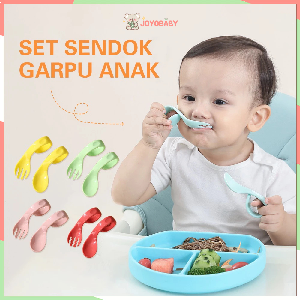 Jual OLABABY Training Spoon - 2Pcs - Sendok Makan Bayi Silikon di Seller  Maiaa Shop - Wanasari, Kab. Bekasi