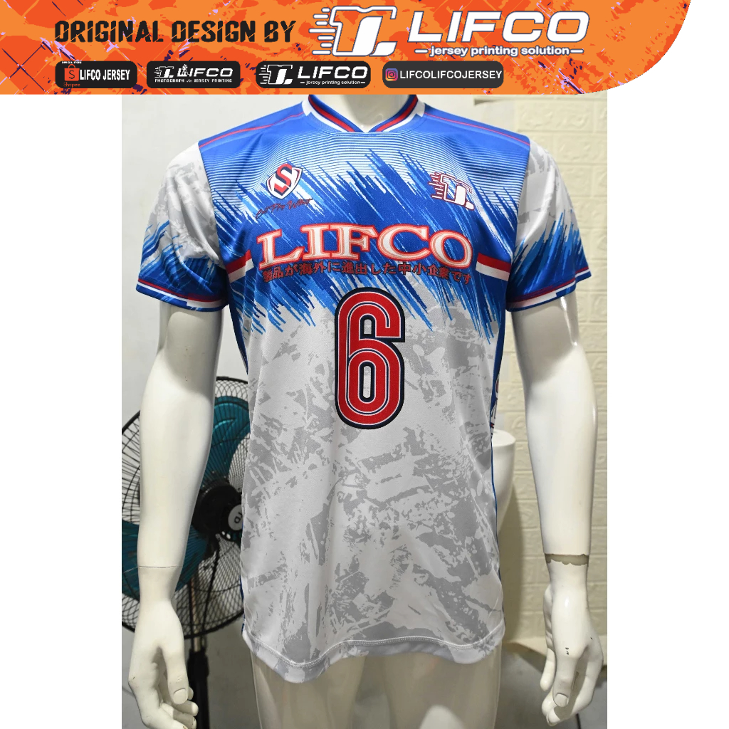 Jual JERSEY ORIGINAL LIFCO SQUAD BIRU READY STOCK (TIDAK BISA CUSTOM ...