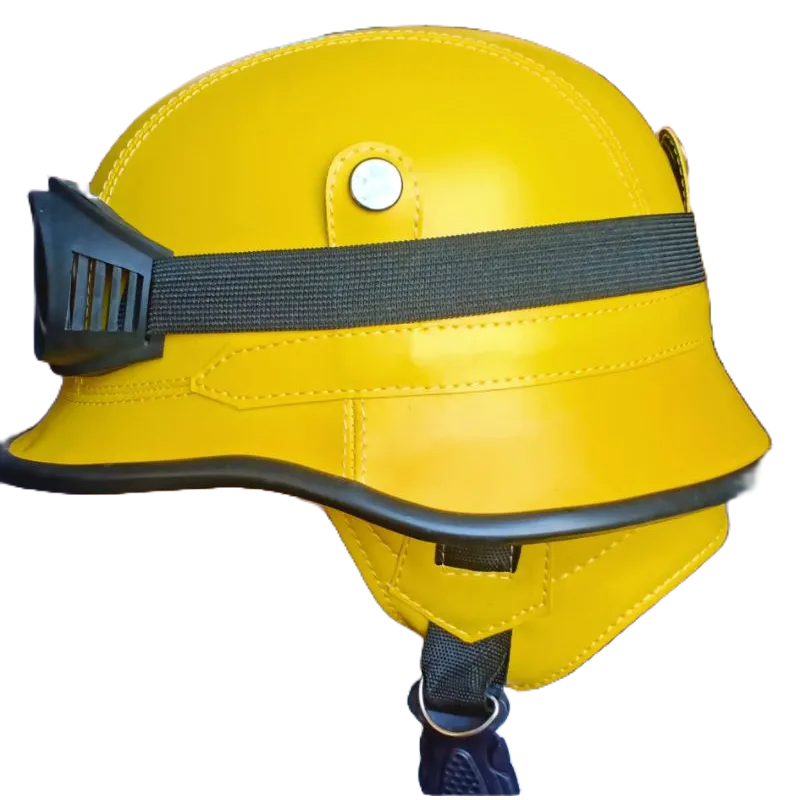 Jual Helm Retro jadul Klasik lapisan kulit sintetis Model tentara