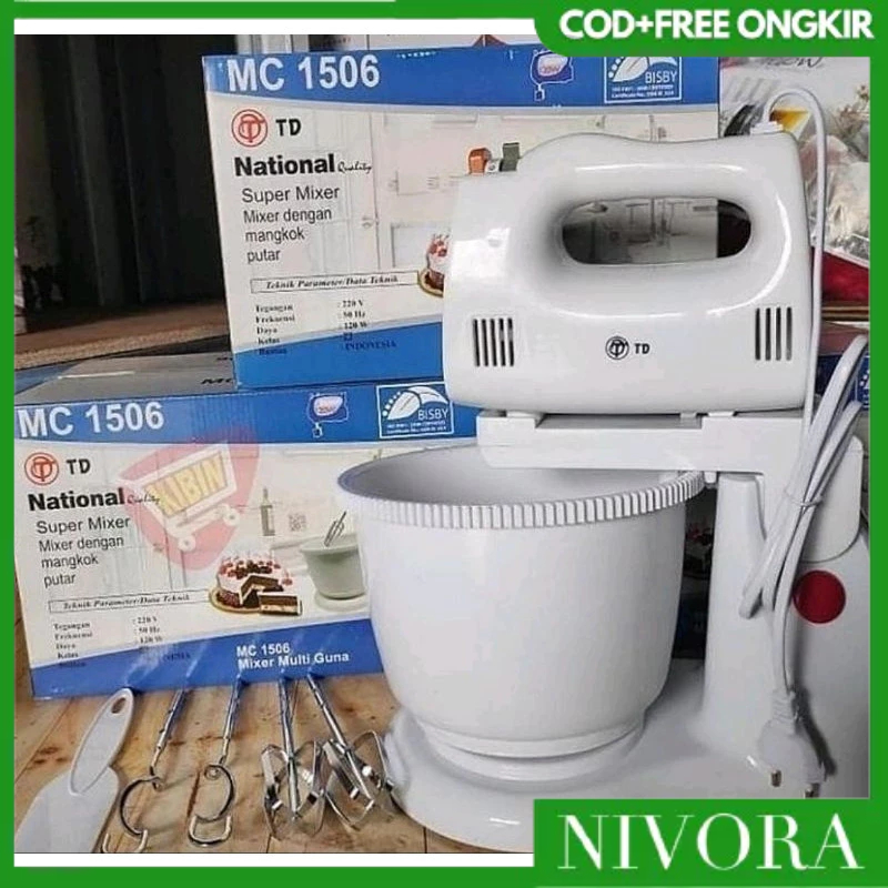 Jual [COD] STAND TD MC1506 MIXER MANGKUK PENCAMPUR PENGADUK