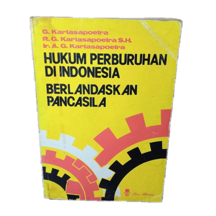 Jual Buku Hukum Perburuhan Di Indonesia Berlandaskan Pancasila 449 Hal ...