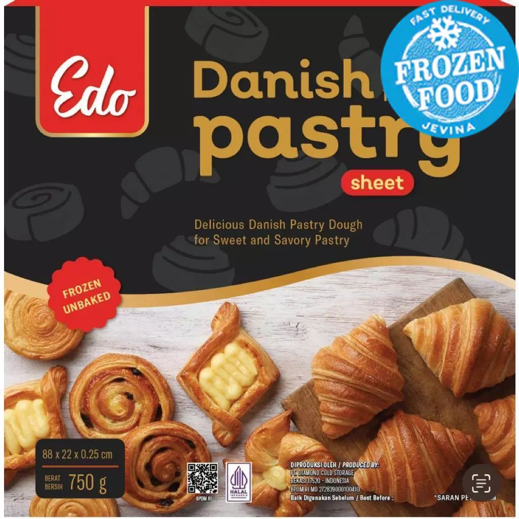 Jual Edo Danish Pastry 750g | Shopee Indonesia