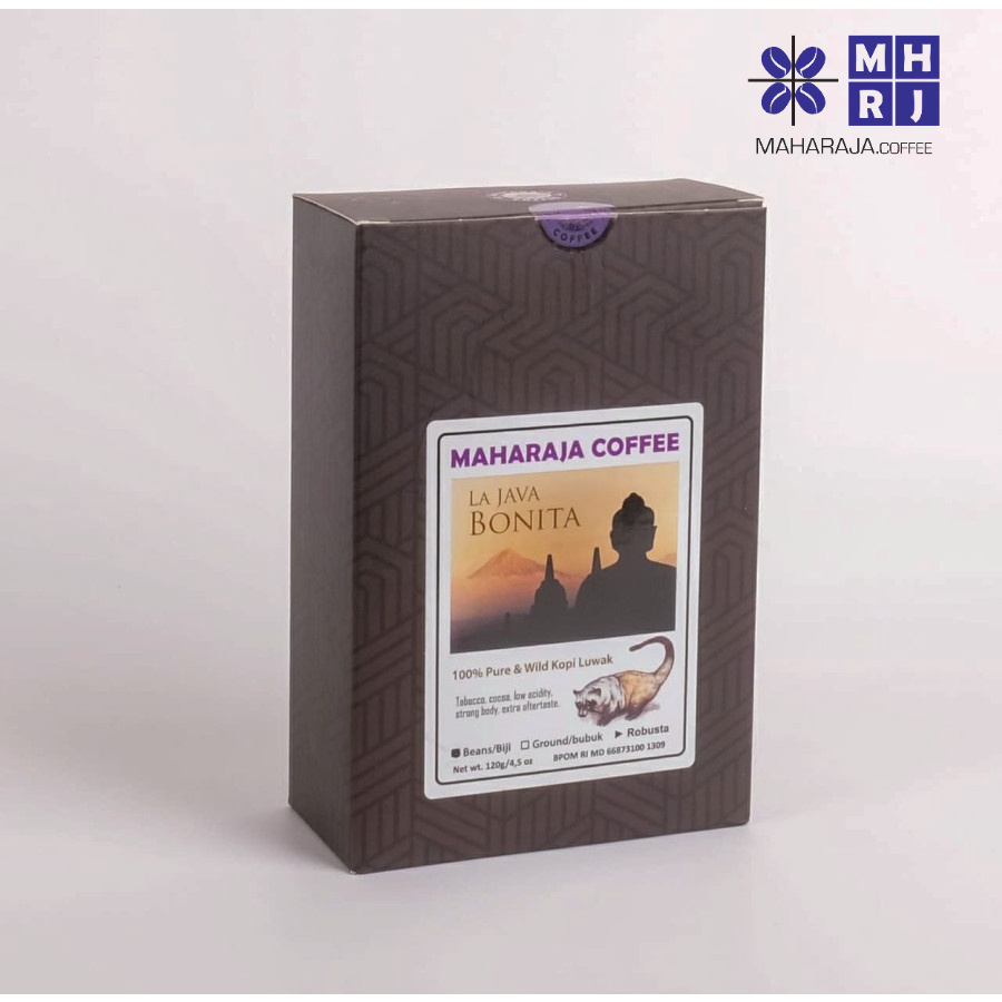 Jual Maharaja Coffee Wild Kopi Luwak La Java Bonita Robusta 120g