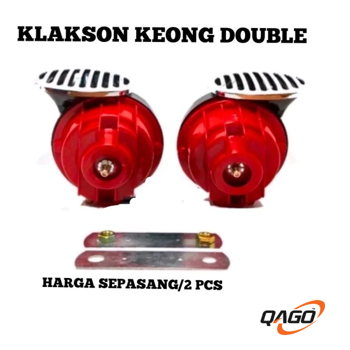 Jual Klakson Keong Murah Bagus Double Horn Tutup 12V Plus Relay Horn