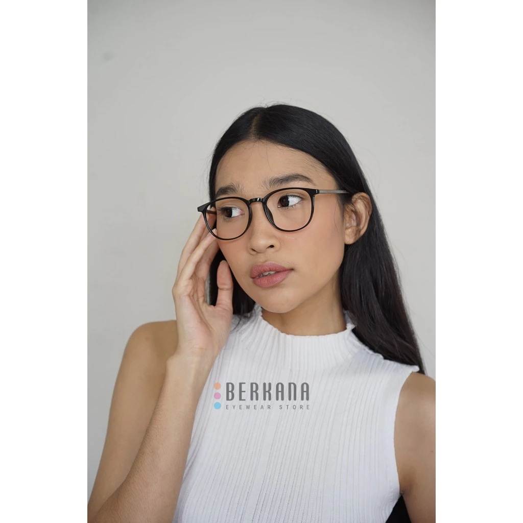 Jual Berkana - Roca Frame Kacamata + Lensa Anti Radiasi Pria Wanita ...