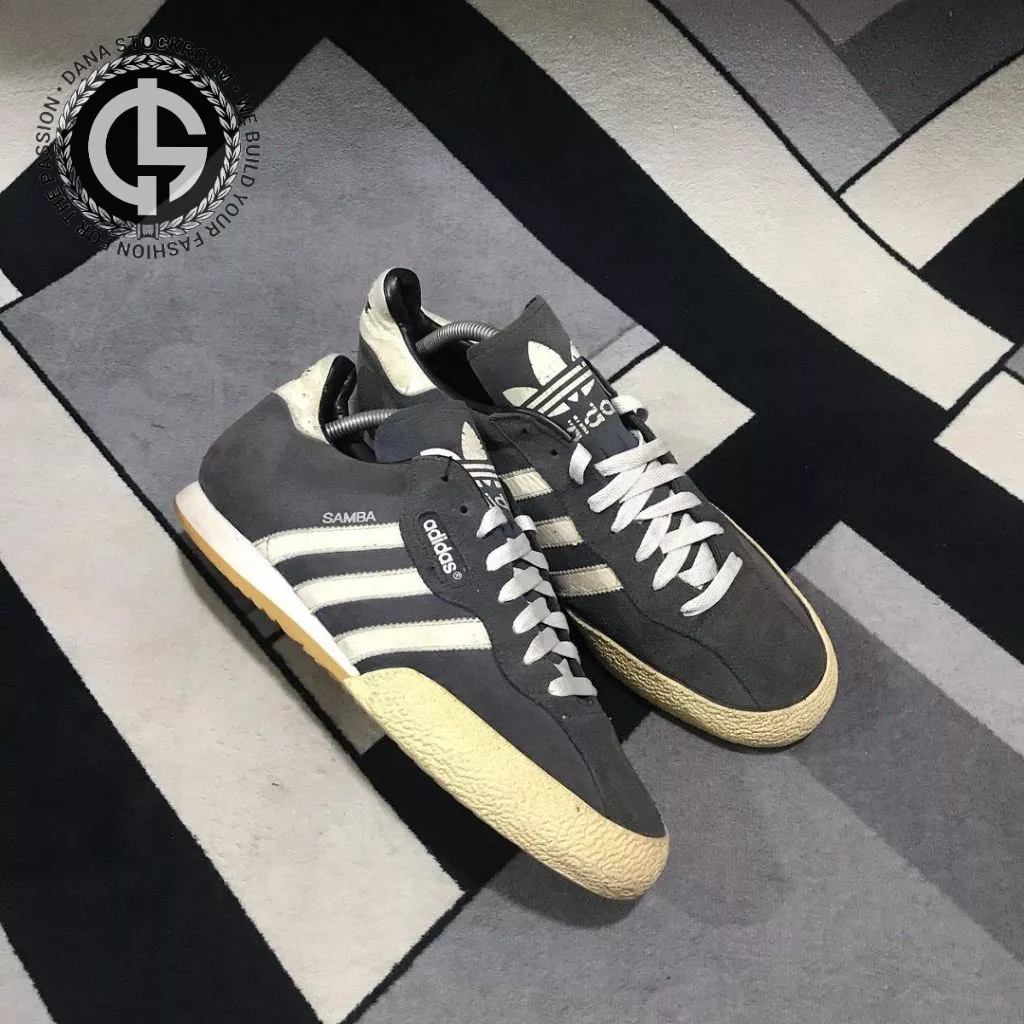 adidas gazelle silver green womens adidas Samba ADV Dark Blue/Grey One/Gum 10.5 main image 0