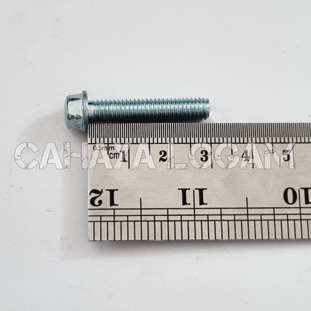 Jual BAUT BLOK FLANGE BOLT M6 X 30 KUNCI 8 | Shopee Indonesia