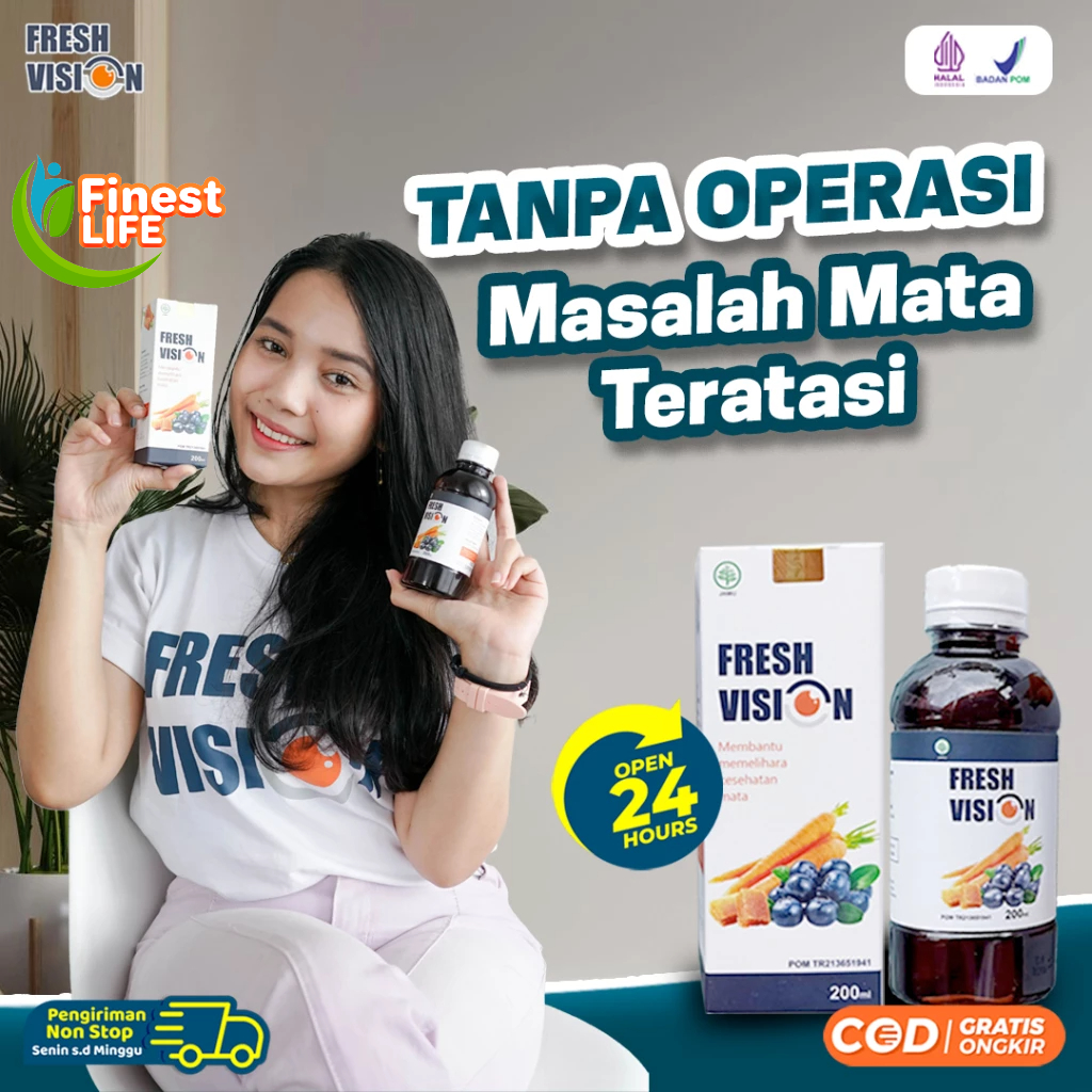 Jual Madu Fresh Vision || Multivitamin Mata Ampuh Atasi Masalah Minus ...