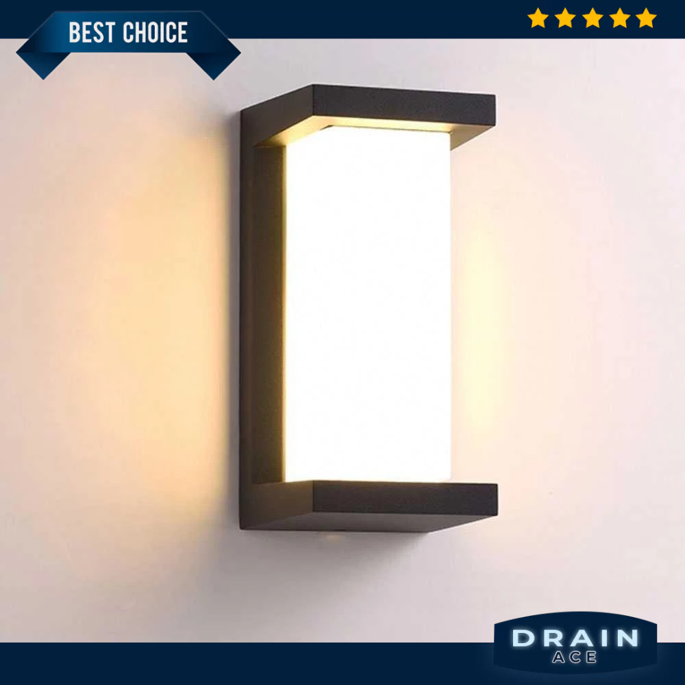 Jual DAC Lampu Dinding Sensor Gerak Plastic Body 20 W Warm White - C1 ...