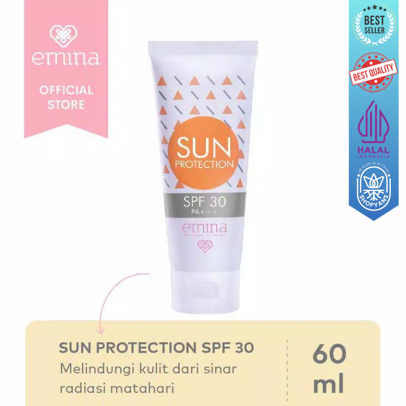 Sun protect emina spf 30 60ml sun cream emina