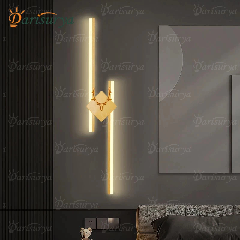 Jual Lampu Dinding LED Minimalis 3 warna Modern & Mewah Bentuk Tanduk ...