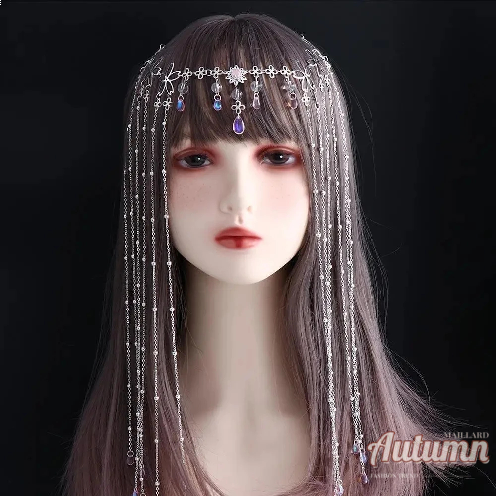 Jual GETNOIVAS Delicate Crystal Fashion Hanfu Headwear Cina Kuno Indah ...