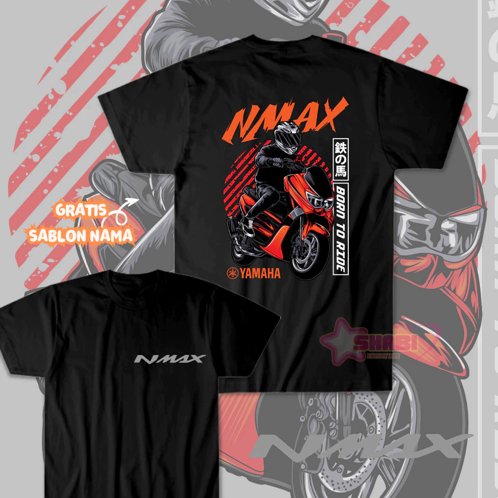 Jual Baju Kaos Anak Gratis Sablon Nama - KAOS ANAK MOTOR PENDEK ...