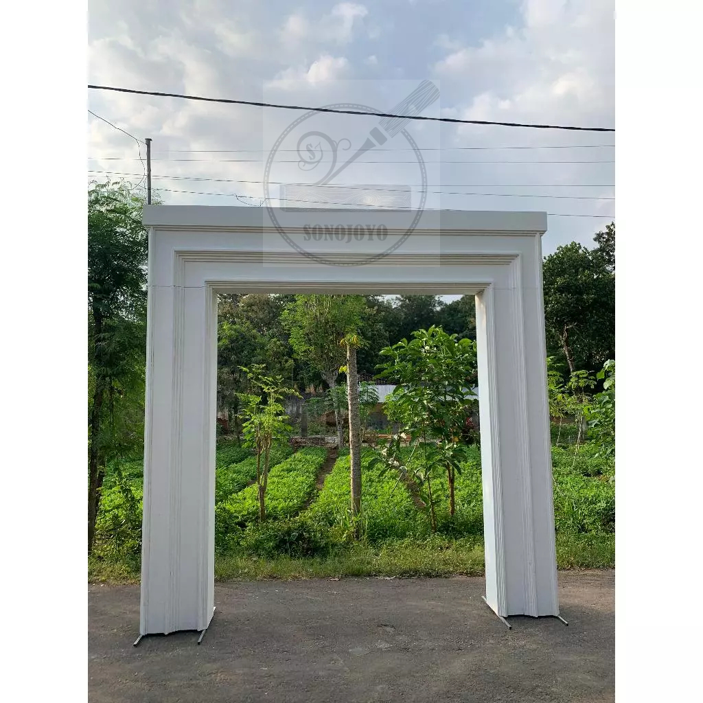 Jual welcome gate wedding gerbang dekorasi pergola masuk | Shopee Indonesia
