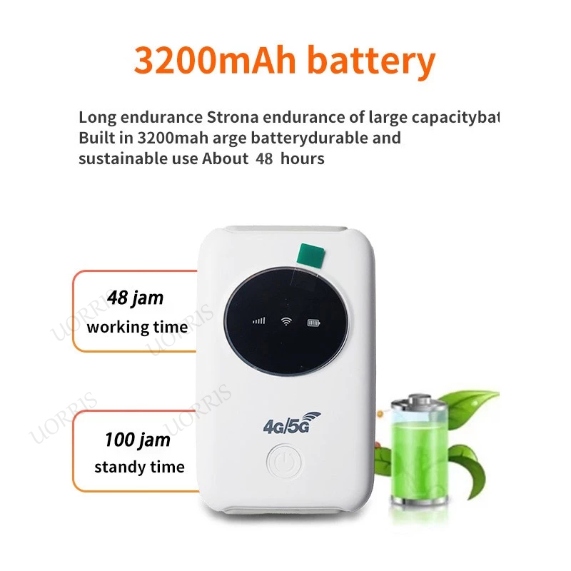 Jual H808+ Modem Wifi 4G All Operator Wifi Portable 5G All Operator ...