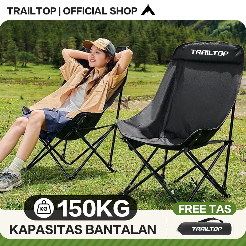 Jual Ready Trailtop Kursi Lipat Outdoor Kursi Camping Kain Oxford