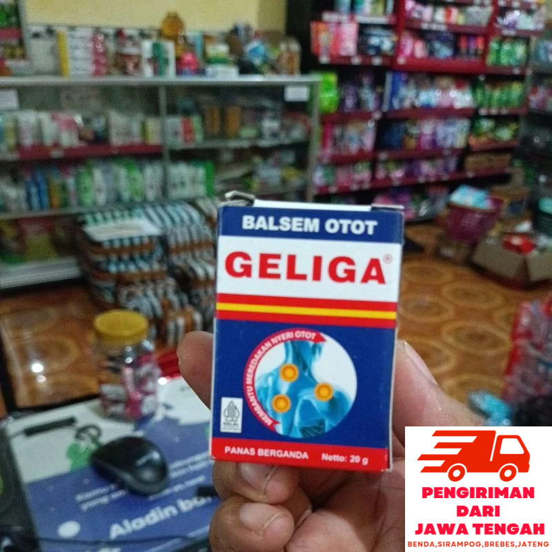 Jual Balsem Geliga 20gram Warna Biru Shopee Indonesia