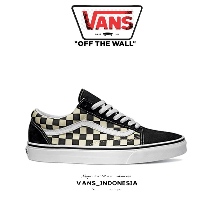 Harga vans old deals skool checkerboard original