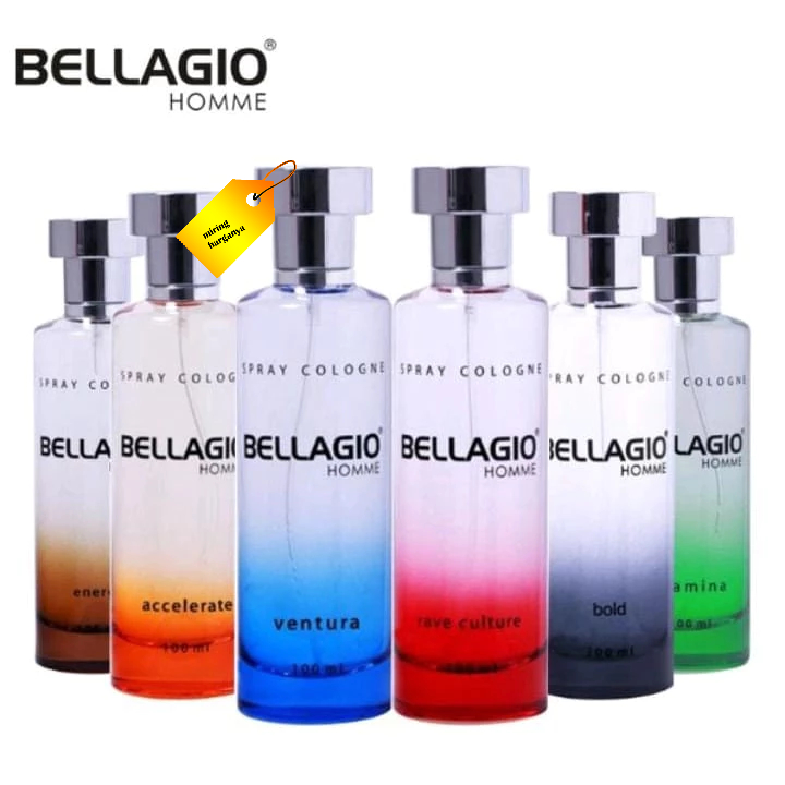 Jual BELLAGIO Spray Cologne Parfum Belagio HOMME 100ml 100 ML | Shopee ...