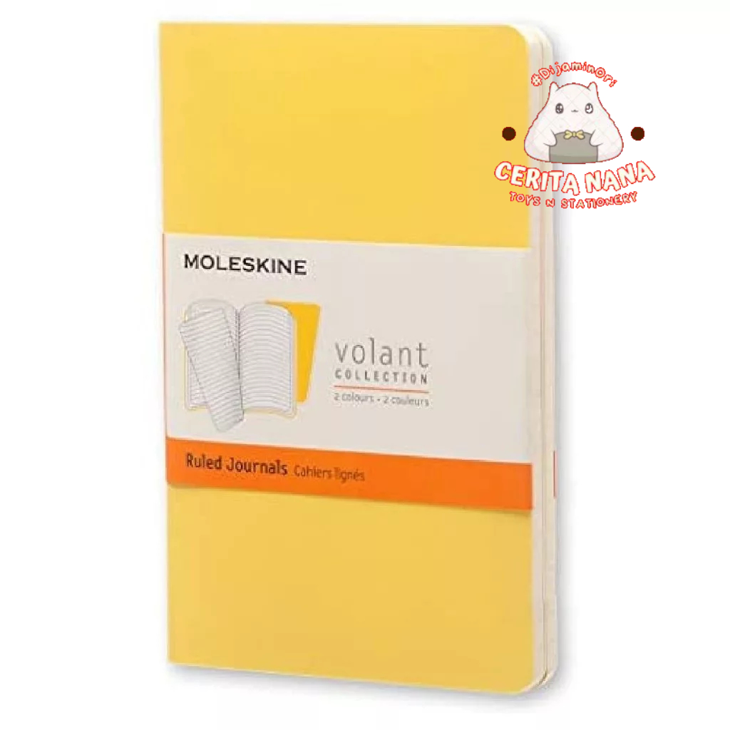 Jual Notebook Moleskine Ruled Yellow Cahier Journals Shopee Indonesia