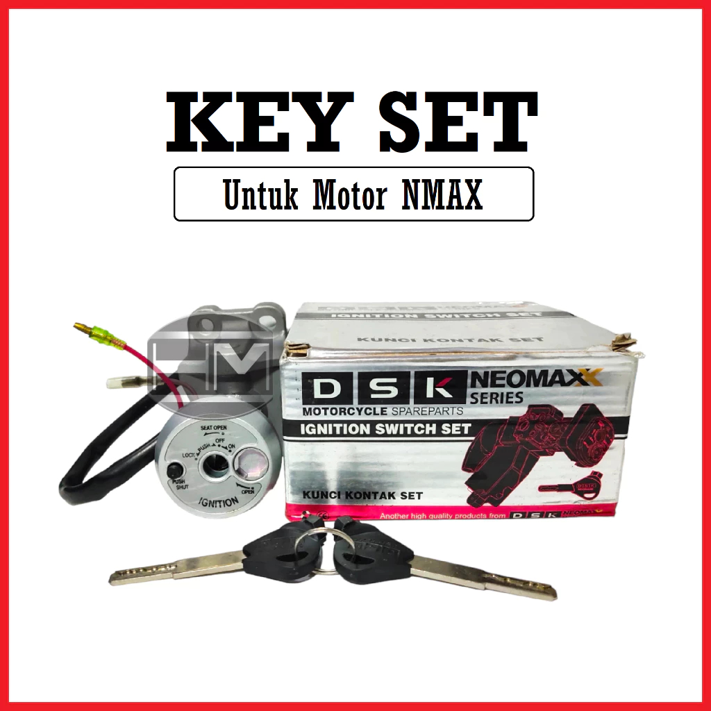 Jual Kunci Kontak atau Key Set NMAX merek DSK | Shopee Indonesia
