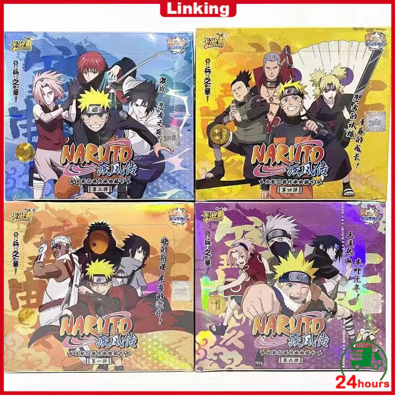 Jual 【COD】Kartu Naruto New Naruto Heritage Booster Collection Cards Box ...